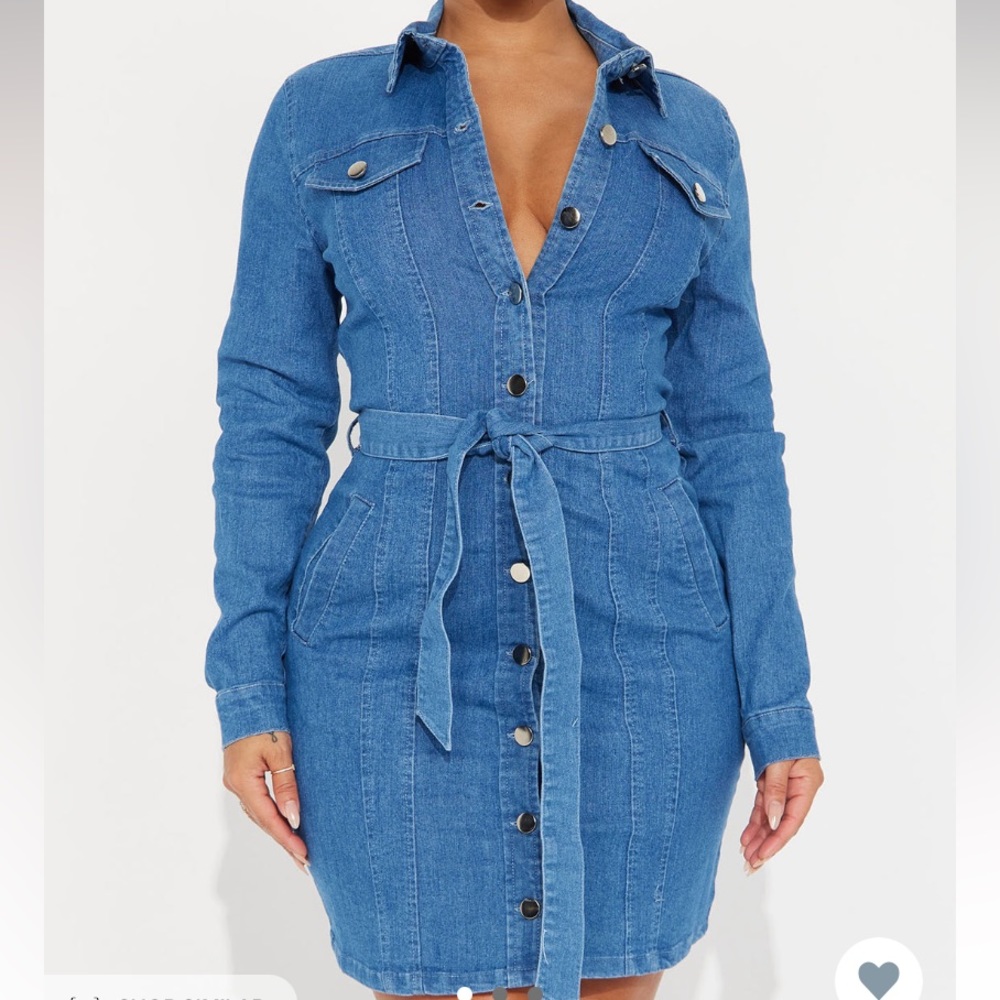 Denim dress 🦋